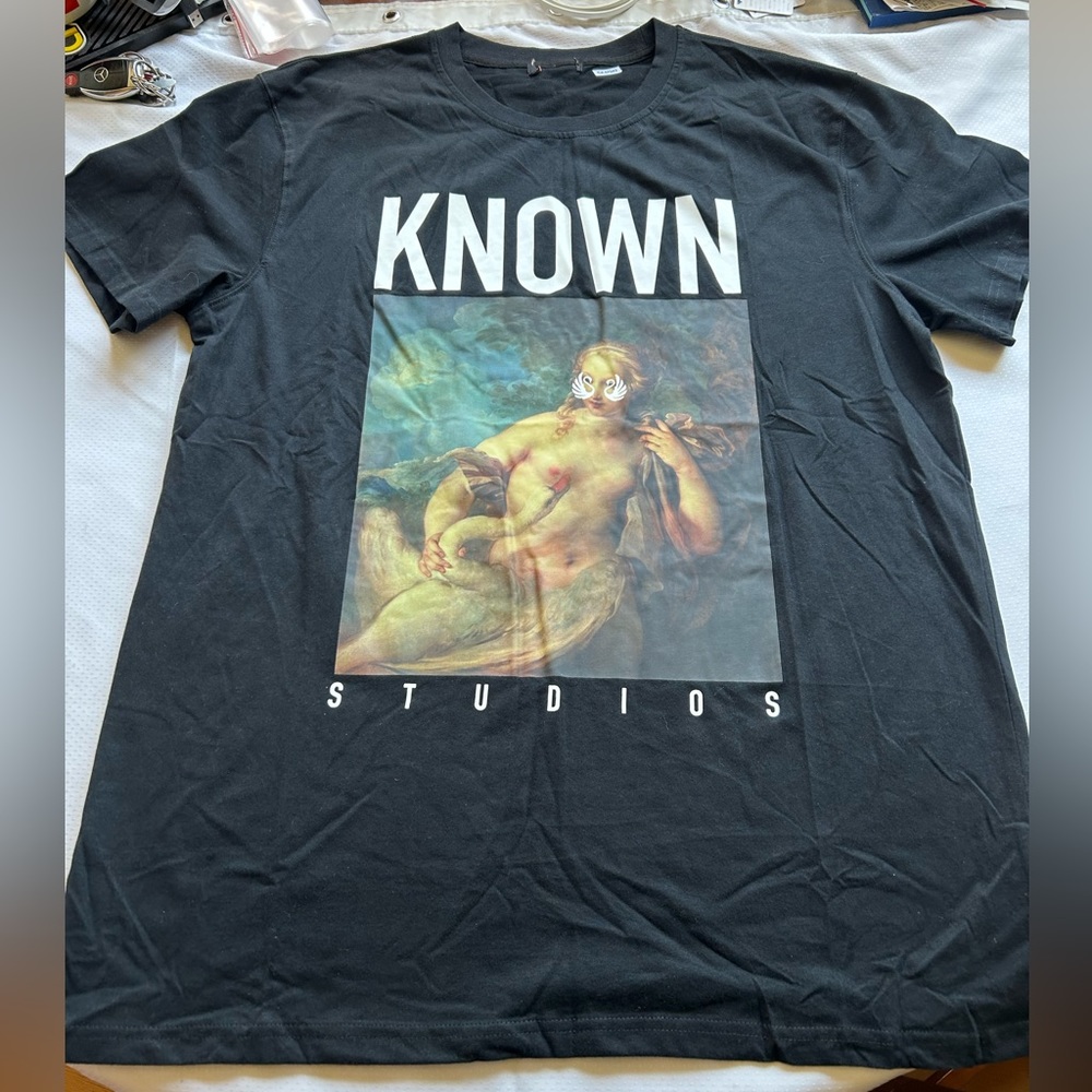 Well Known Studios Graphic Tee T-shirt Gothic Art Hype Streetwear Designer